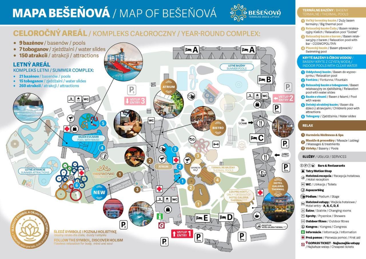 Apartman Aqua Bešeňová Eksteriør bilde